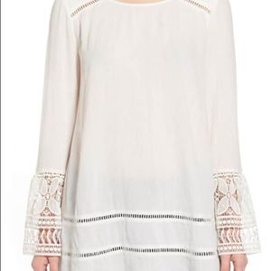 Sun & Shadow Bell Sleeve Tunic